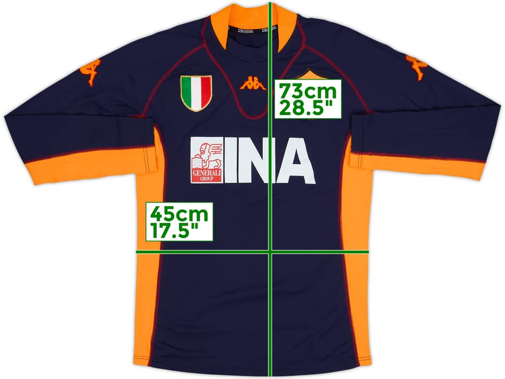 2001-02 Roma Third L/S Shirt - 9/10 - (M)
