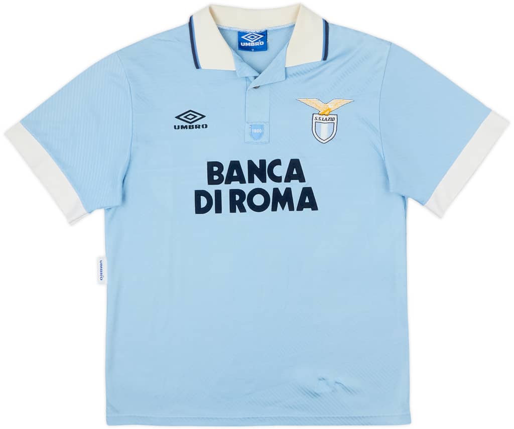 1993-95 Lazio Home Shirt - 8/10 - (M)