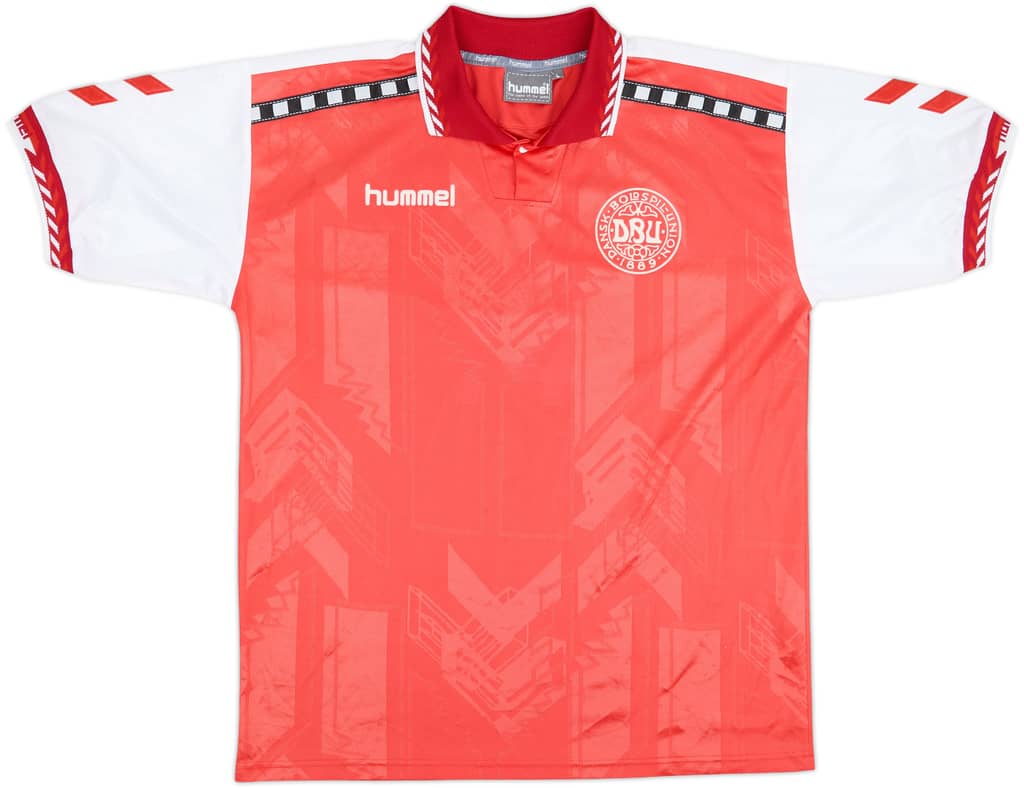 1996-97 Denmark Home Shirt - 7/10 - (L)