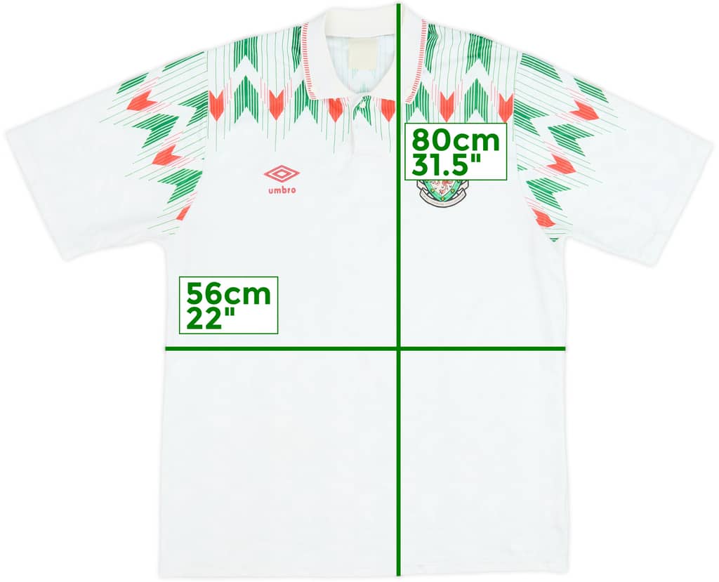 1990-92 Wales Away Shirt - 8/10 - (XL)