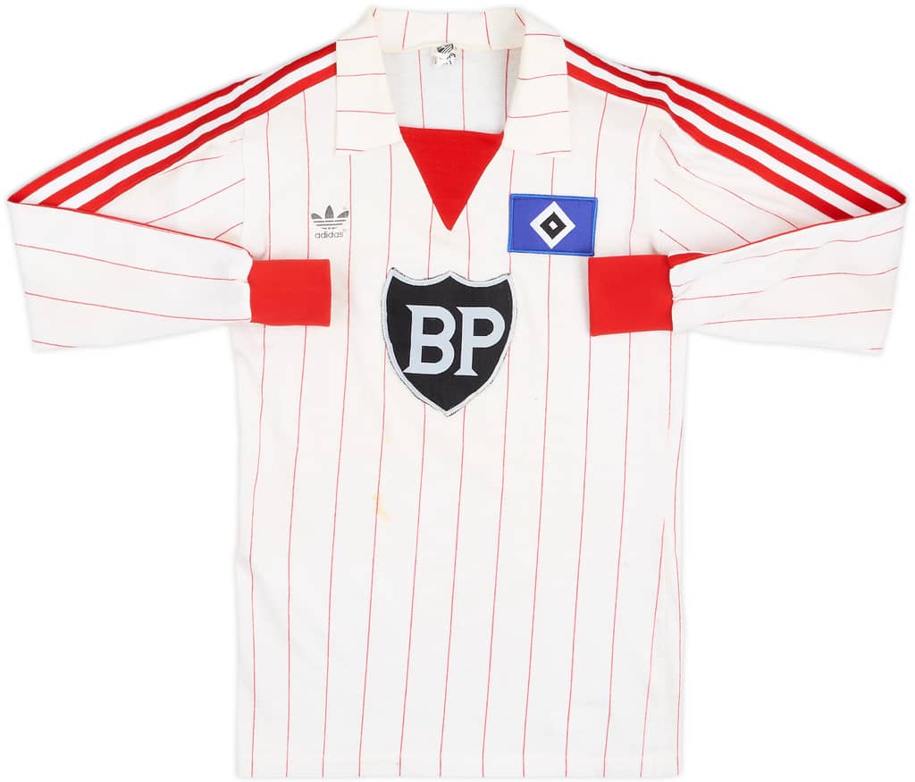 Camiseta de manga larga de local del Hamburg 1982-83 - 7/10 - (S)