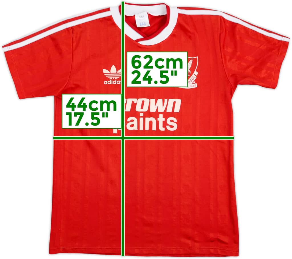 Camiseta de local del Liverpool 1987-88 - 9/10 - (M)