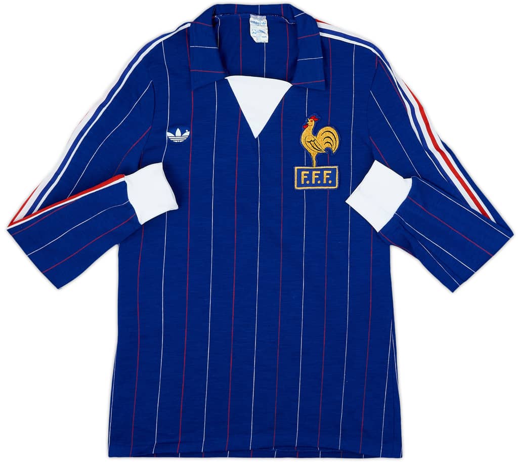 1980-82 France Home L/S Shirt - 10/10 - (M)