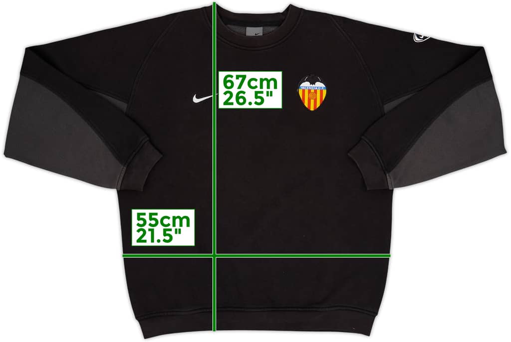 2003-04 Valencia Nike Sudadera - 8/10 - (M)