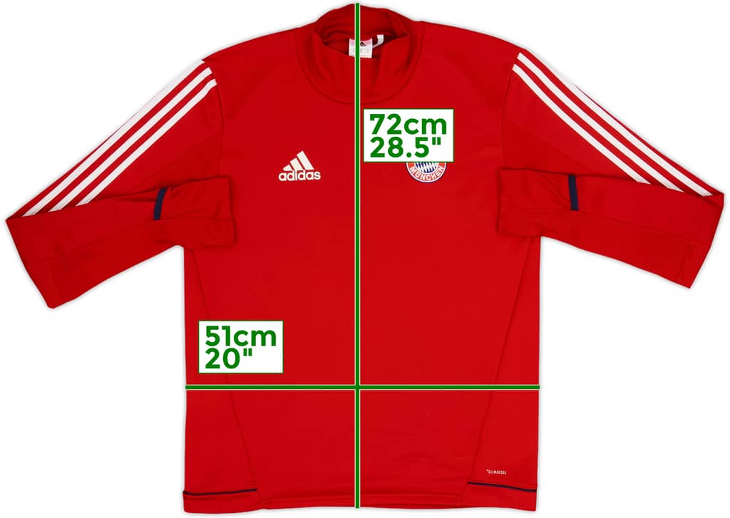 2017-18 Bayern Munich adidas Training Top - 8/10 - (M)