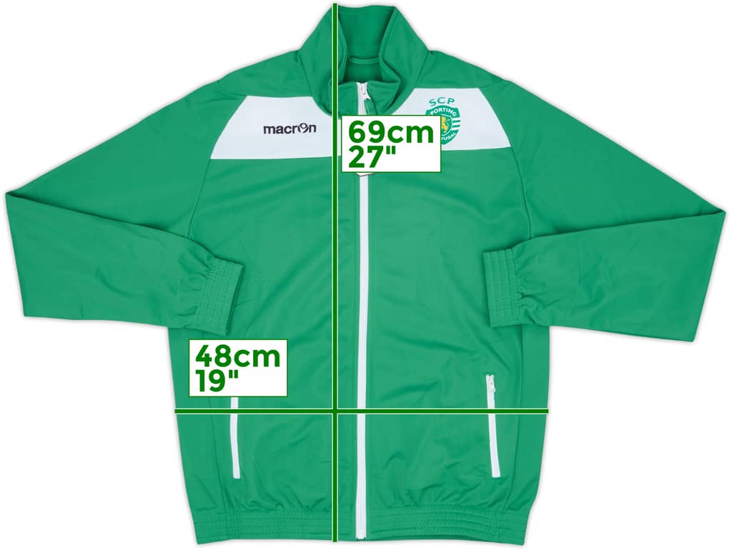 2016-17 Sporting CP Macron Track Jacket (S)