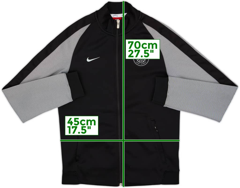 2015-16 Paris Saint-Germain Nike **Chaqueta de chándal** - 8/10 - (S)