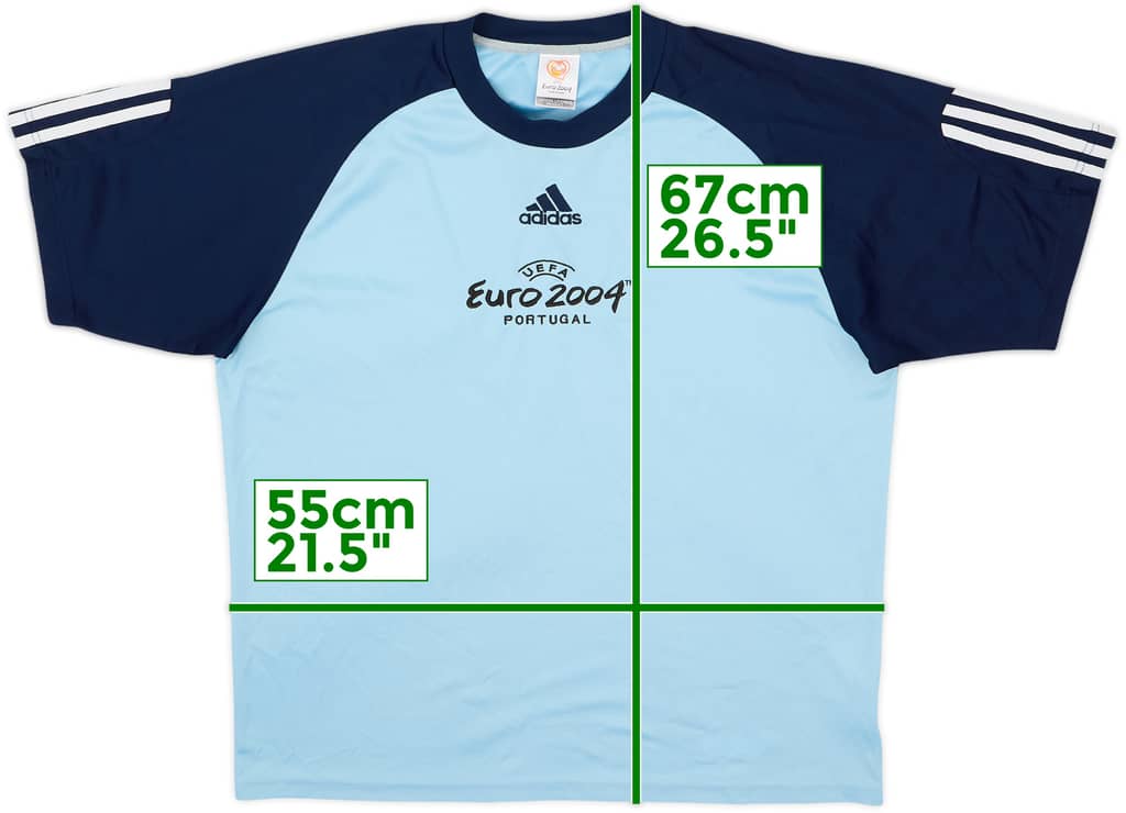 2004 UEFA Euro adidas Leisure Tee - 7/10 - (M)
