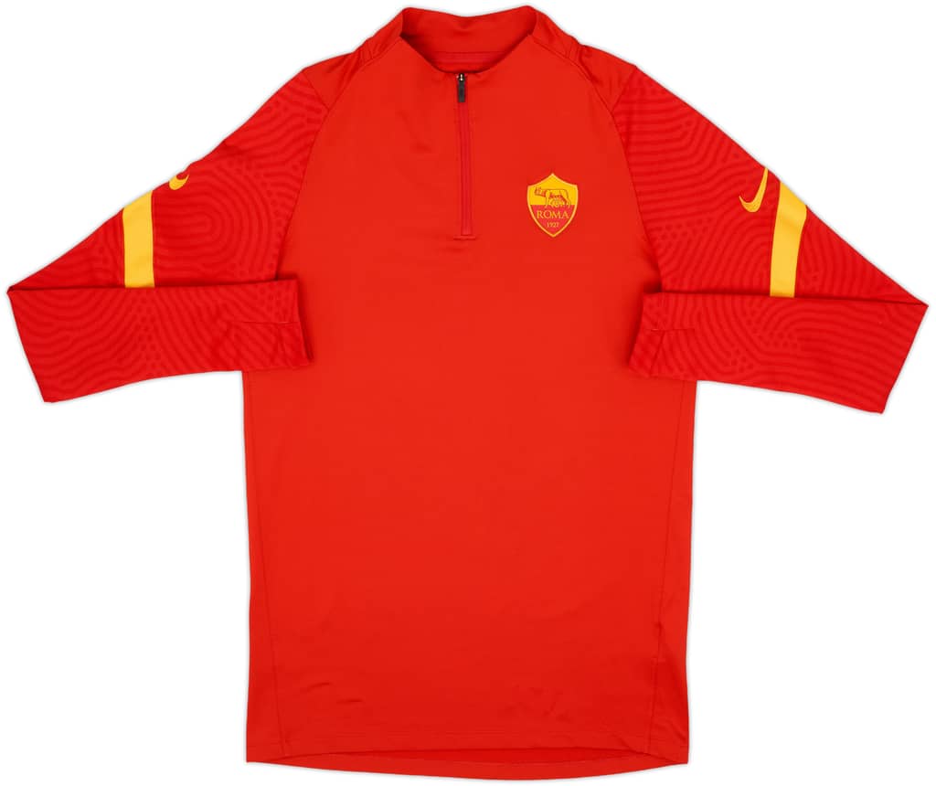 2020-21 Roma Nike 1/4 Zip Training Top - 8/10 - (S)