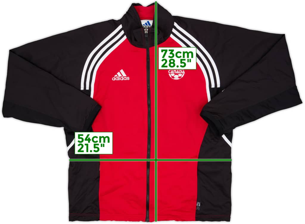 2000-02 Canada adidas Track Jacket - 8/10 - (S)