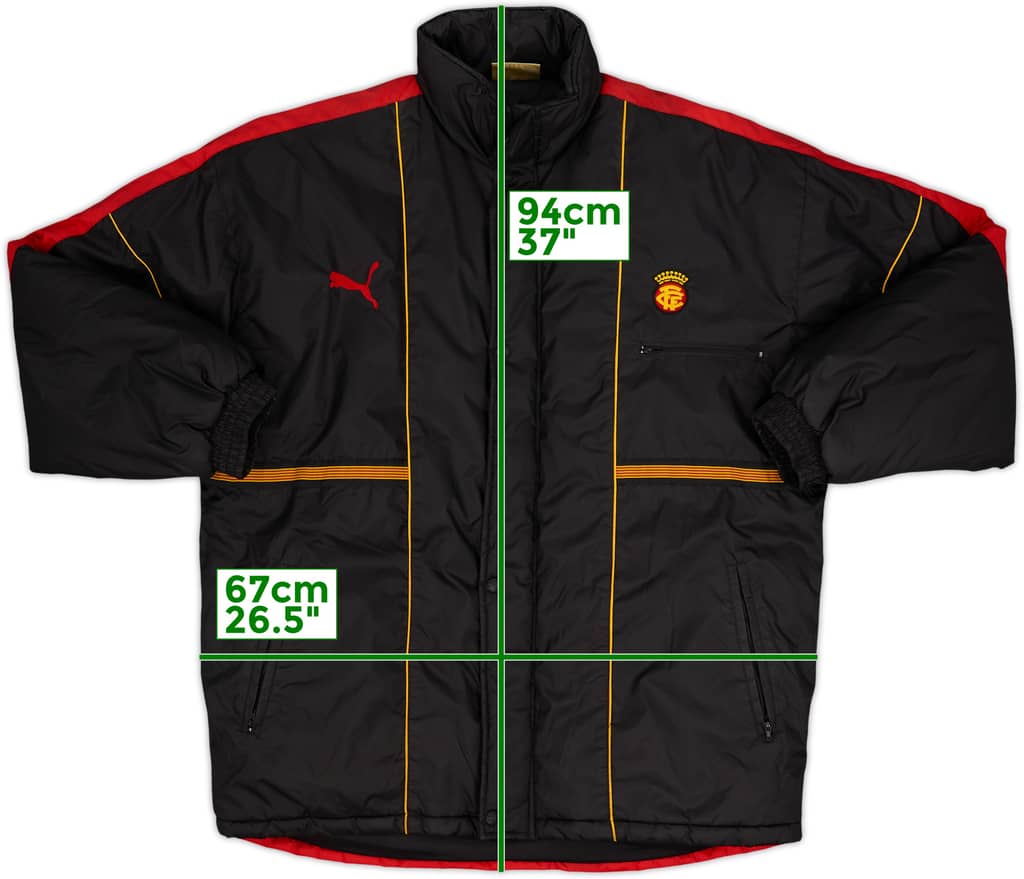 1997-99 Catalunya Puma Padded Bench Coat - 8/10 - (XL)