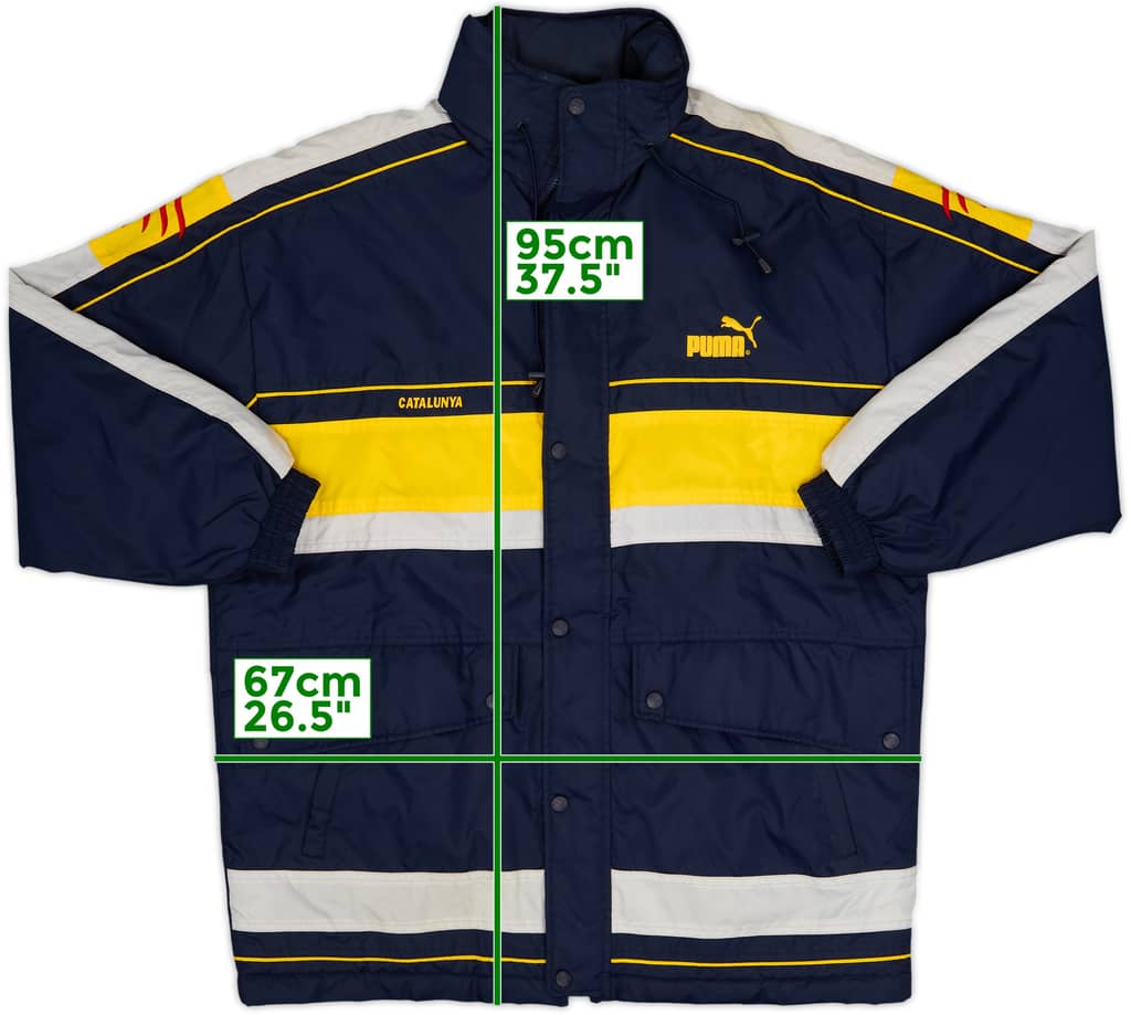 1997-99 Catalunya Puma Hooded Rain Jacket - 4/10 - (L)