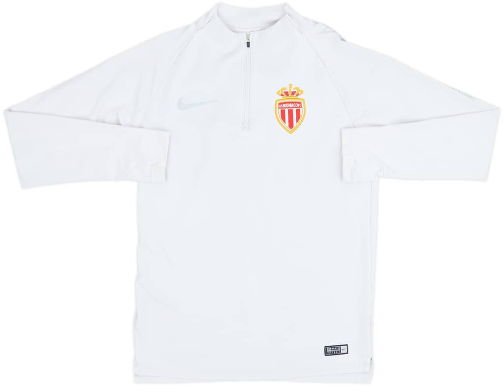 2018-19 Top de entrenamiento con cremallera 1/4 Nike del Monaco - 7/10 - (S)