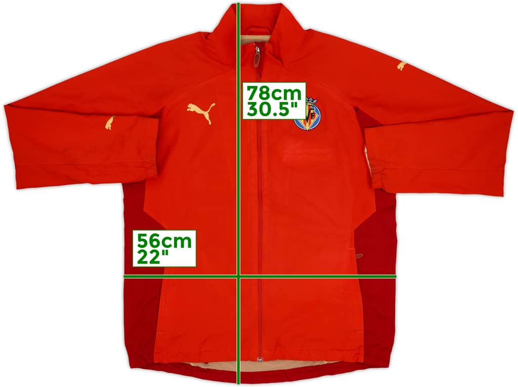 Chaqueta de chándal Puma del Villarreal 2005-06 - 5/10 - (M)