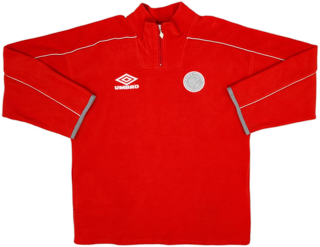 1999-00 Ajax Umbro 1/4 Zip Fleece - 8/10 - (L)