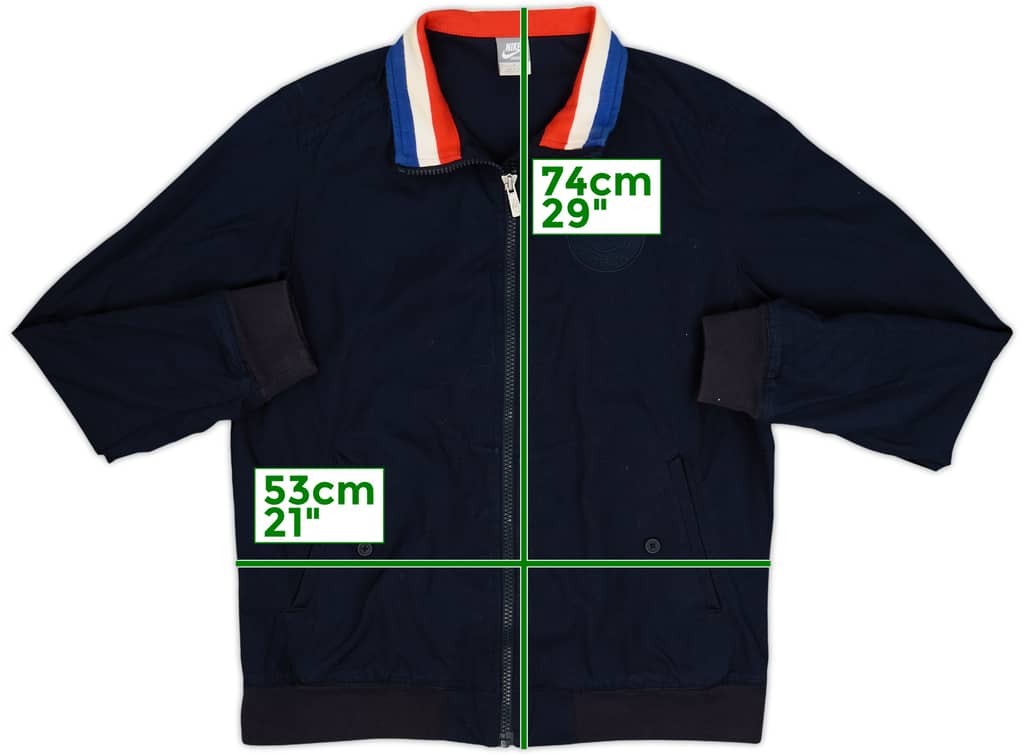 2011-12 France Nike Track Jacket - 9/10 - (L)