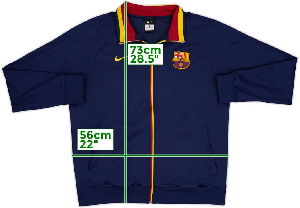 2012-13 Barcelona Nike Track Jacket - 7/10 - (L)