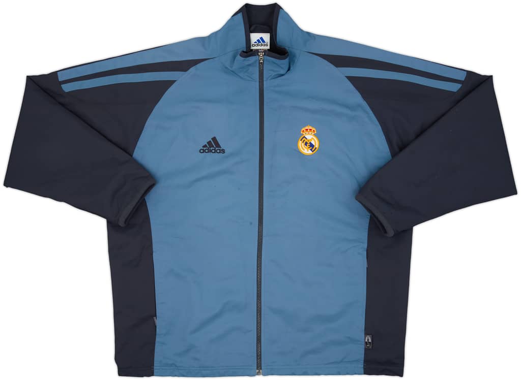Chaqueta de chándal adidas del Real Madrid 2001-02 - 7/10 - (L/XL)