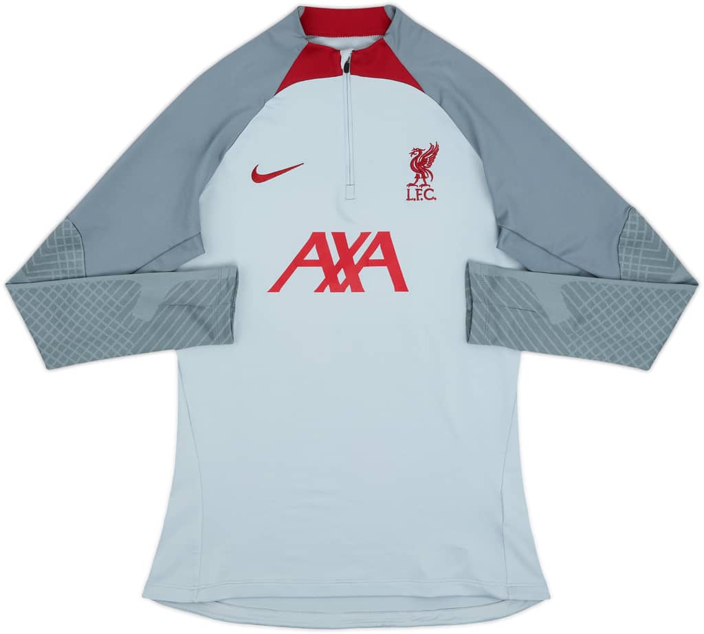 2023-24 Liverpool Nike 1/4 Zip Drill Top - 10/10 - (S)