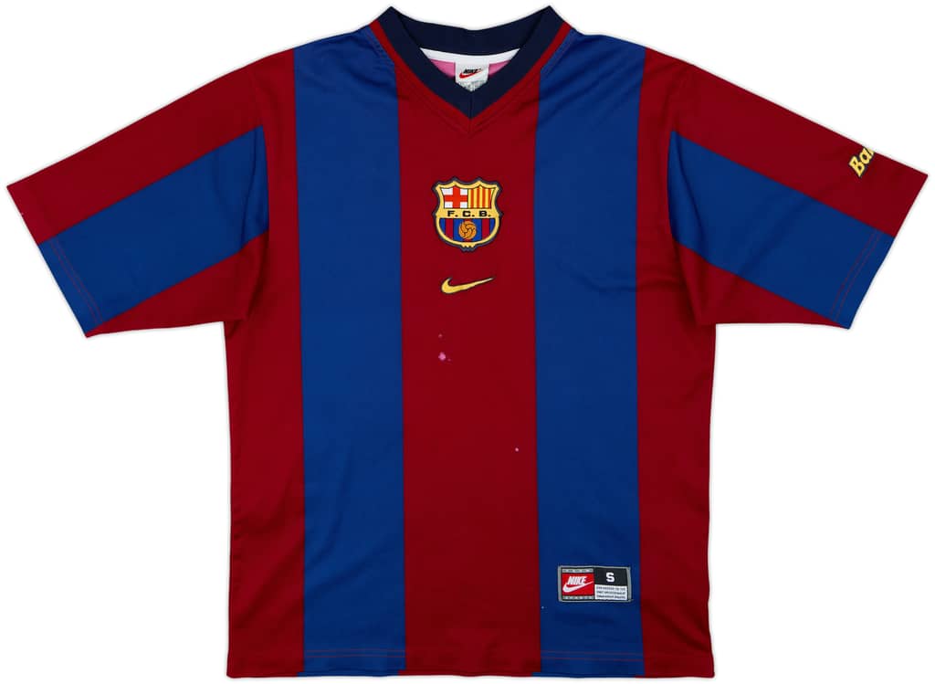 1998-00 Barcelona Basic Home Shirt - 4/10 - (S)