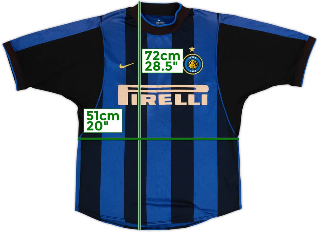 Camiseta de local del Inter Milan 2000-01 - 4/10 - (M)