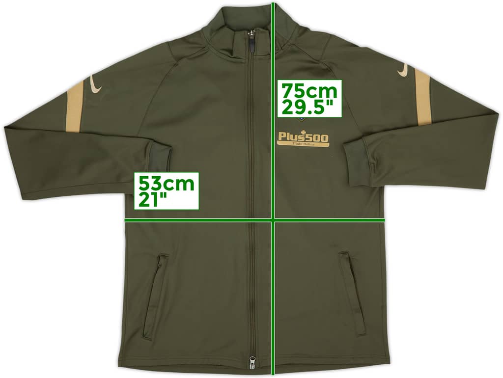 2020-21 Atletico Madrid Nike Track Jacket - 8/10 - (L)