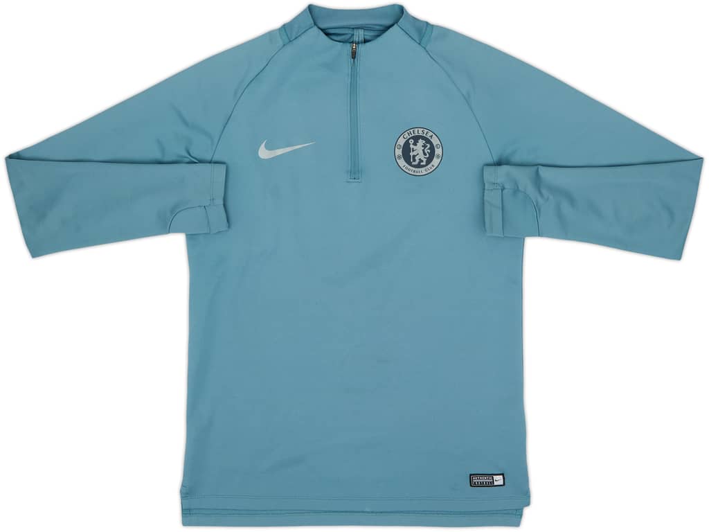 2018-19 Chelsea Nike 1/4 Zip Drill Top - 7/10 - (S)