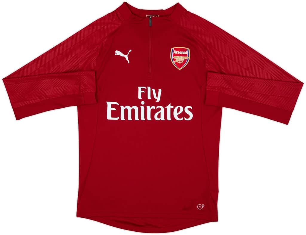 2017-18 Arsenal Puma 1/4 Zip Drill Top - 10/10 - (S)