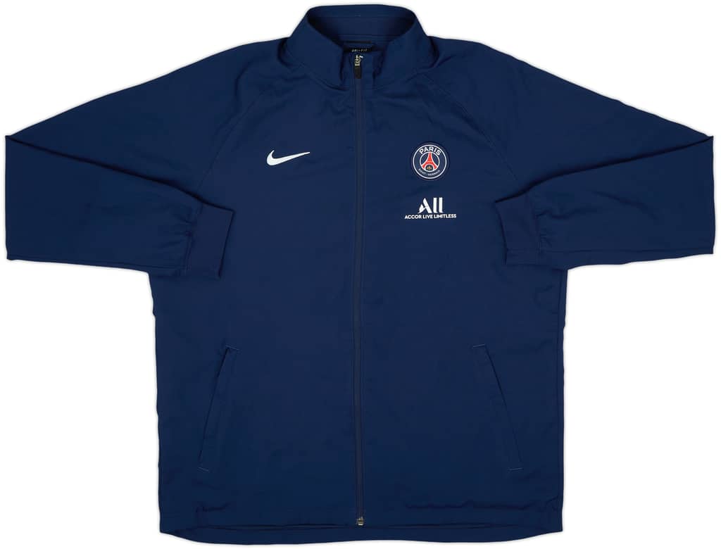 2020-21 Paris Saint-Germain Nike Track Jacket - 8/10 - (XL)