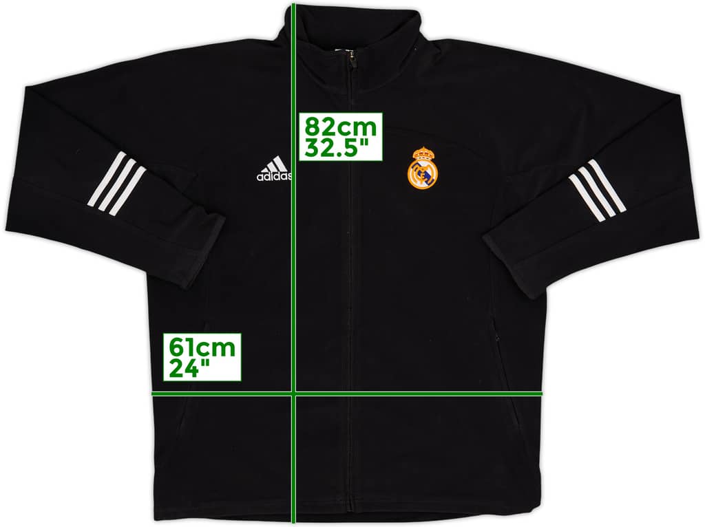 2001-02 Real Madrid adidas Chaqueta de Chándal - 9/10 - (L)