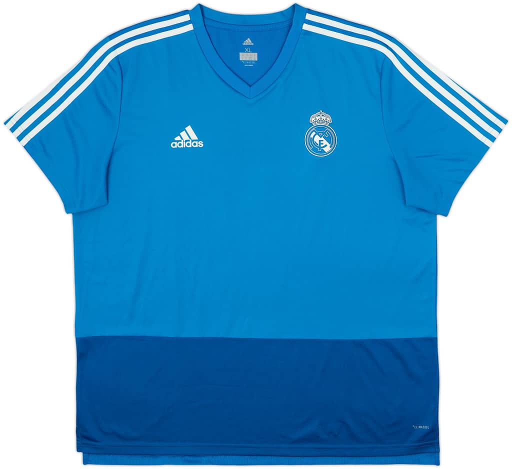 2018-19 Real Madrid adidas Training Shirt - 8/10 - (XL)