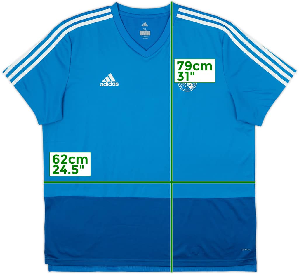 2018-19 Real Madrid adidas Training Shirt - 8/10 - (XL)