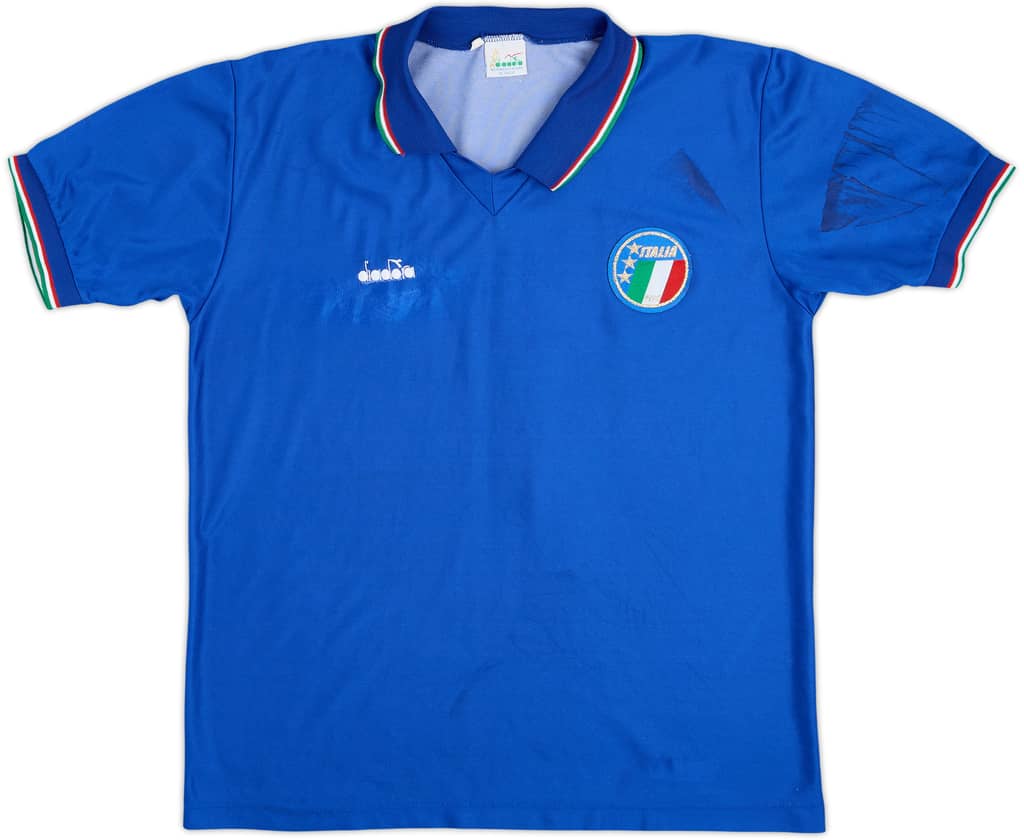1986-91 Italy Home Shirt - 5/10 - (L)