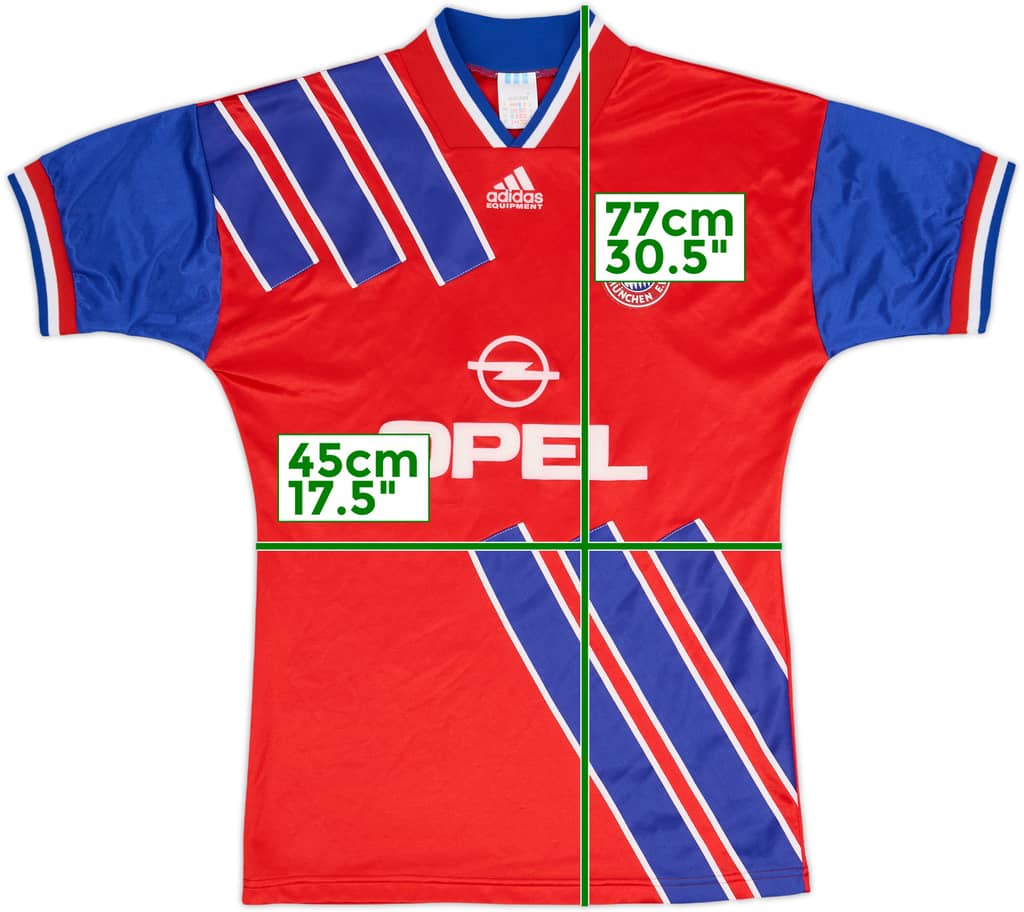 1993-95 Bayern Munich Home Shirt - 8/10 - (S)