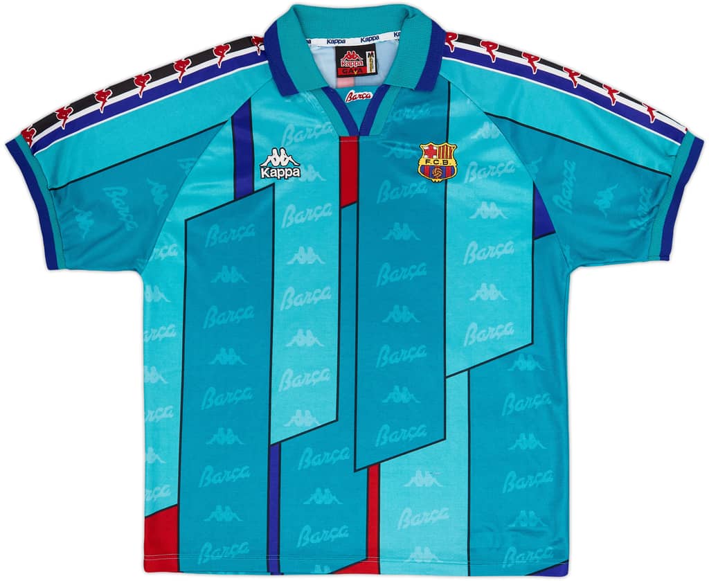 1995-97 Barcelona Away Shirt - 8/10 - (M)