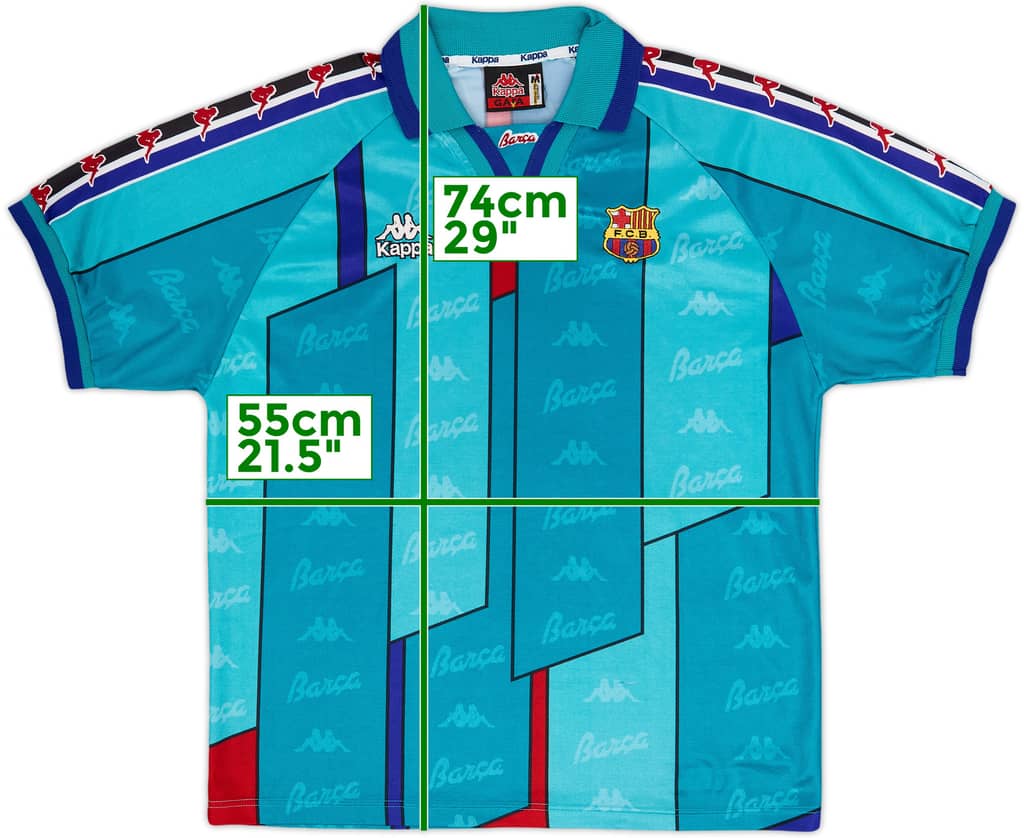 1995-97 Barcelona Away Shirt - 8/10 - (M)