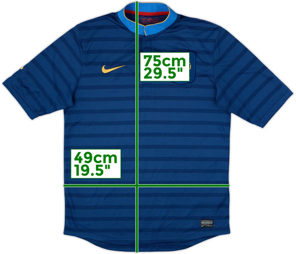 2012-13 France Home Shirt - 8/10 - (M)