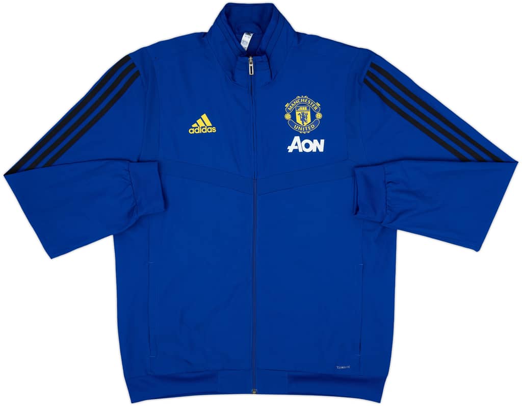 2019-20 Manchester United adidas Track Jacket - 8/10 - (L)