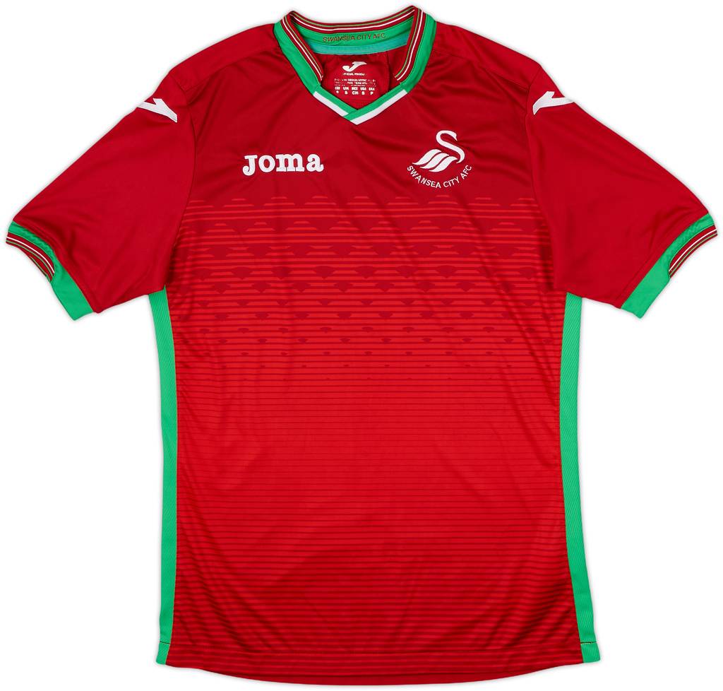 2017-18 Swansea Away Shirt - 10/10 - (S)