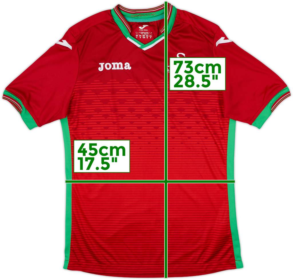 2017-18 Swansea Away Shirt - 10/10 - (S)