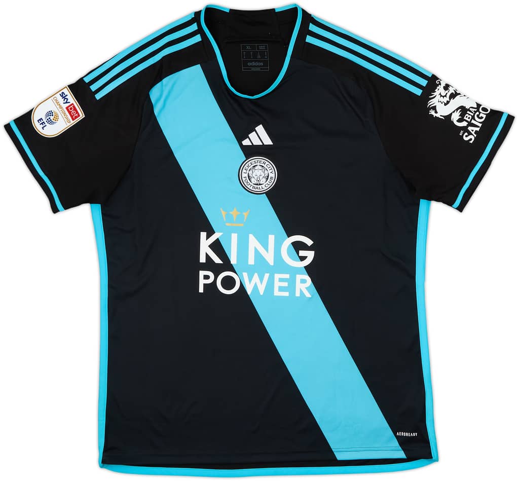 2023-24 Leicester Away Shirt - 9/10 - (XL)