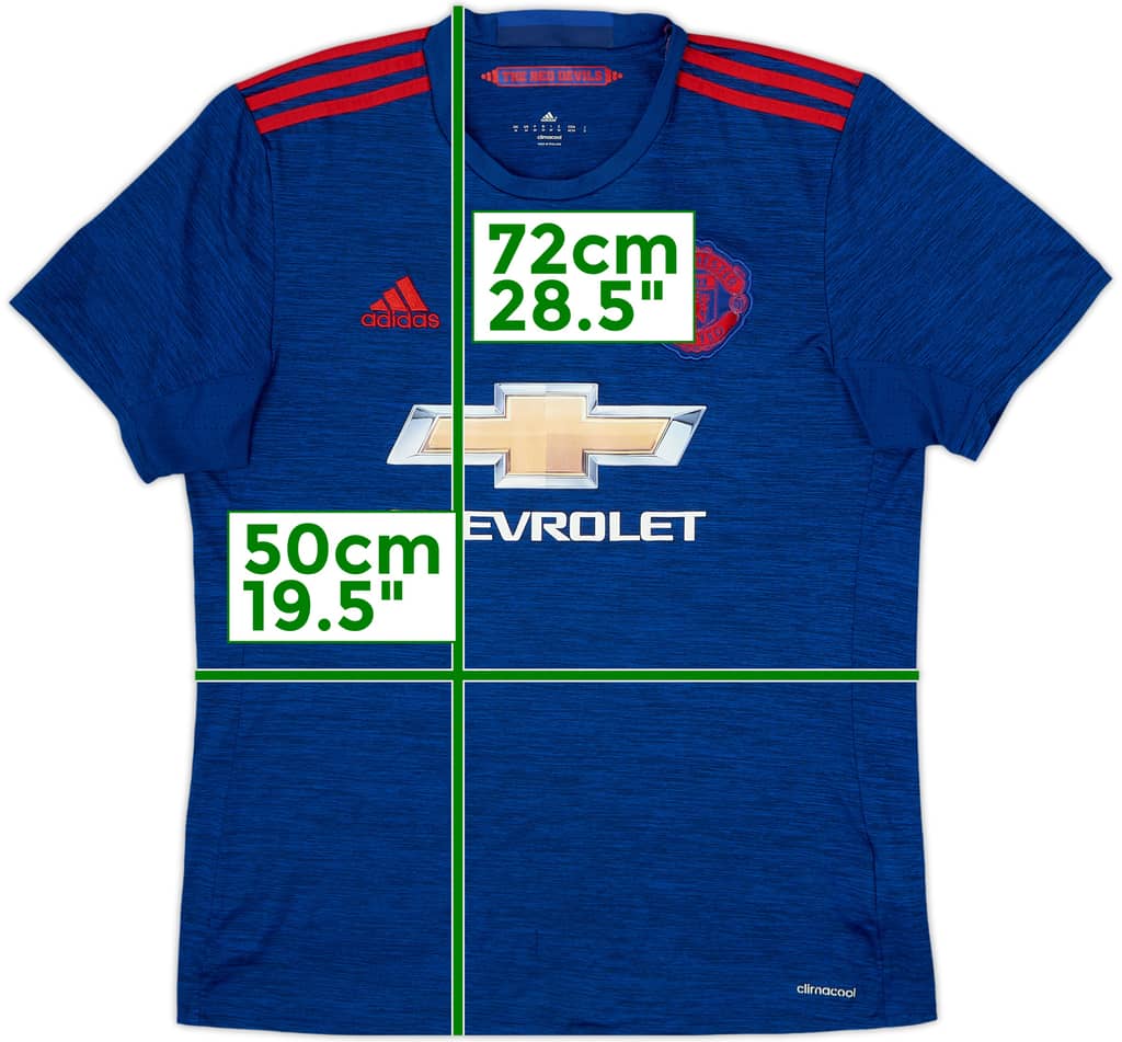 2016-17 Manchester United Away Shirt - 5/10 - (M)