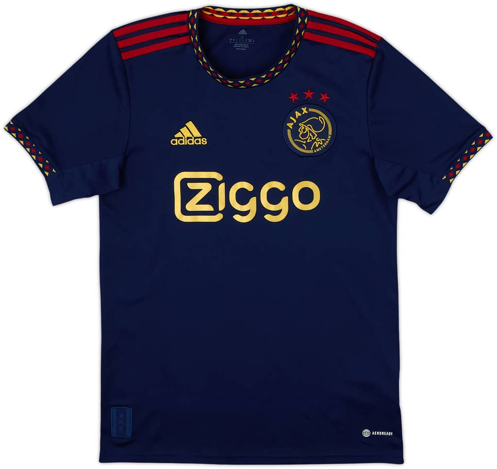 2022-23 Ajax Camiseta Visitante - 9/10 - (S)