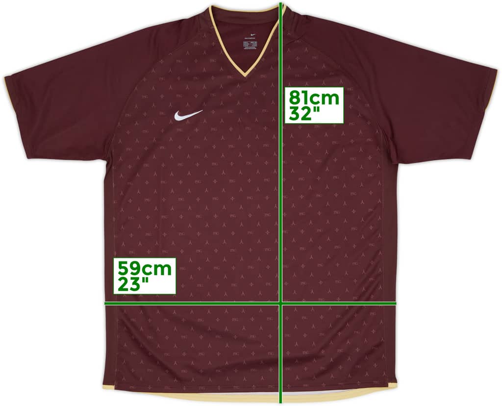 2006-07 Paris Saint-Germain Camiseta Visitante - 9/10 - (XL)