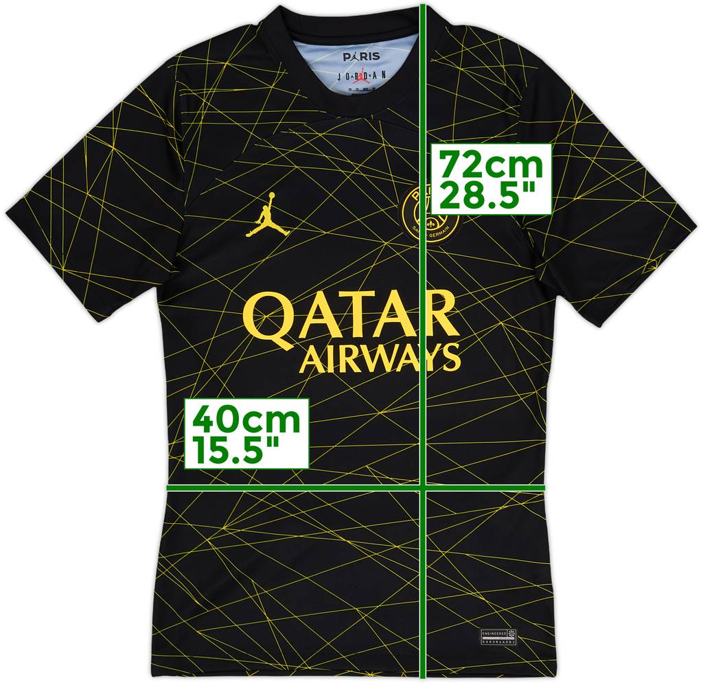 2022-23 Paris Saint-Germain Fourth Shirt - 10/10 - (XS)