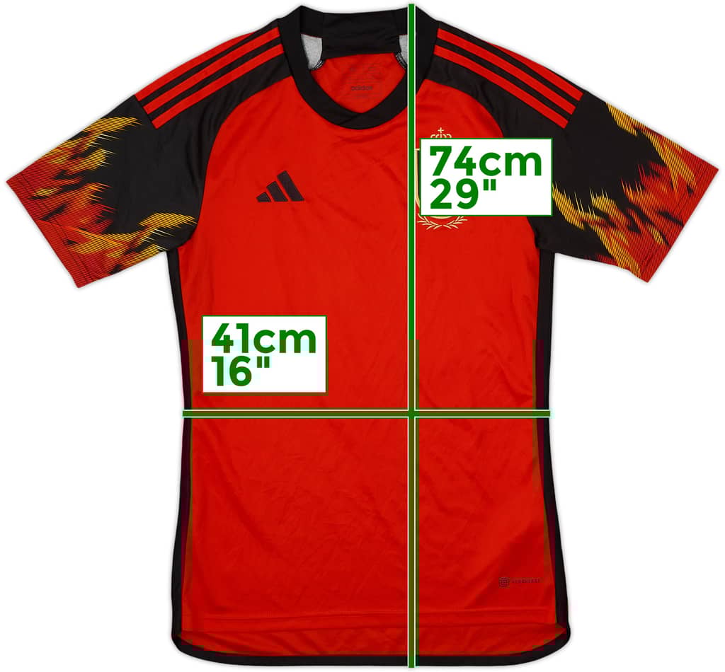 2022-23 Belgium Home Shirt - 10/10 - (XS)