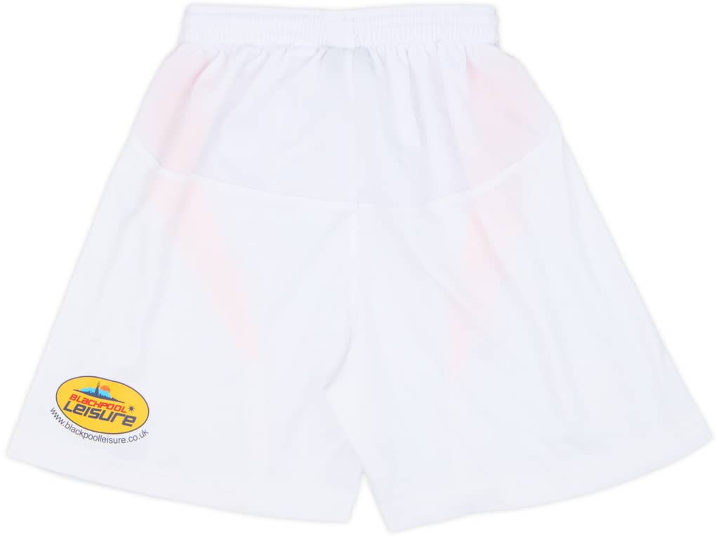 2007-08 Blackpool Home Shorts - 9/10 - (M)