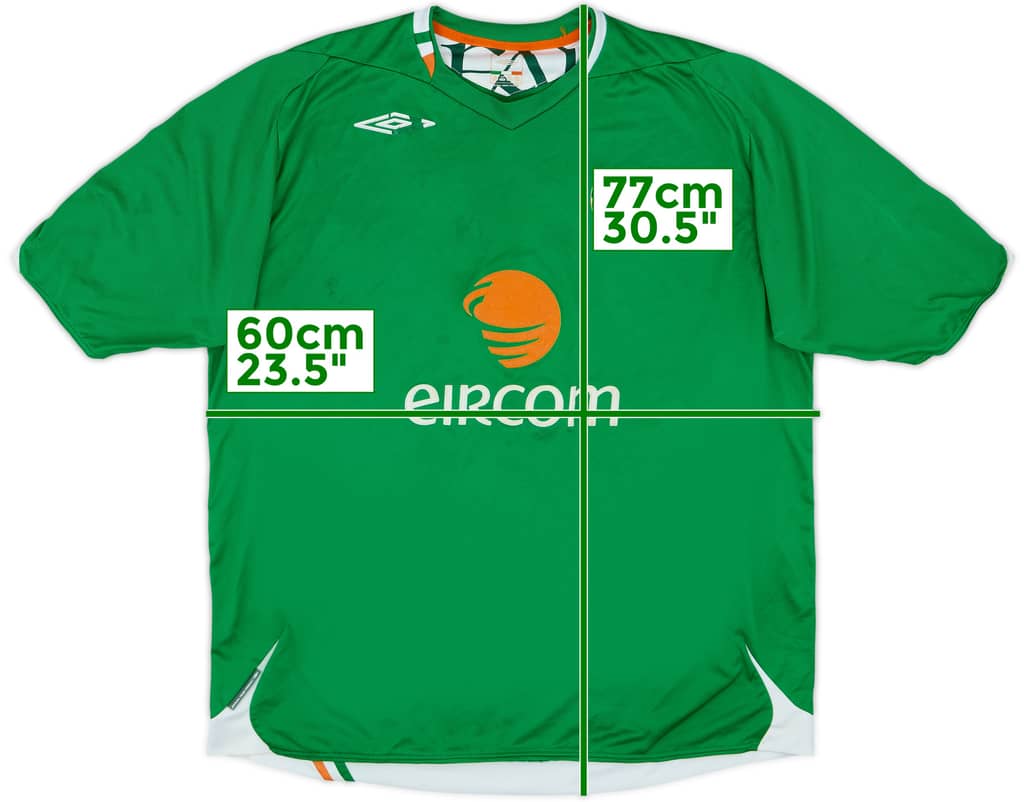 2008-10 Ireland Home Shirt - 4/10 - (XXL)