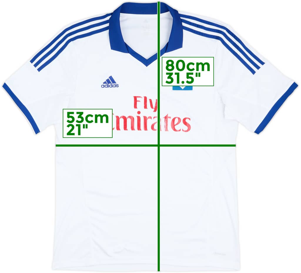 2013-14 Hamburg Home Shirt - 5/10 - (XL)