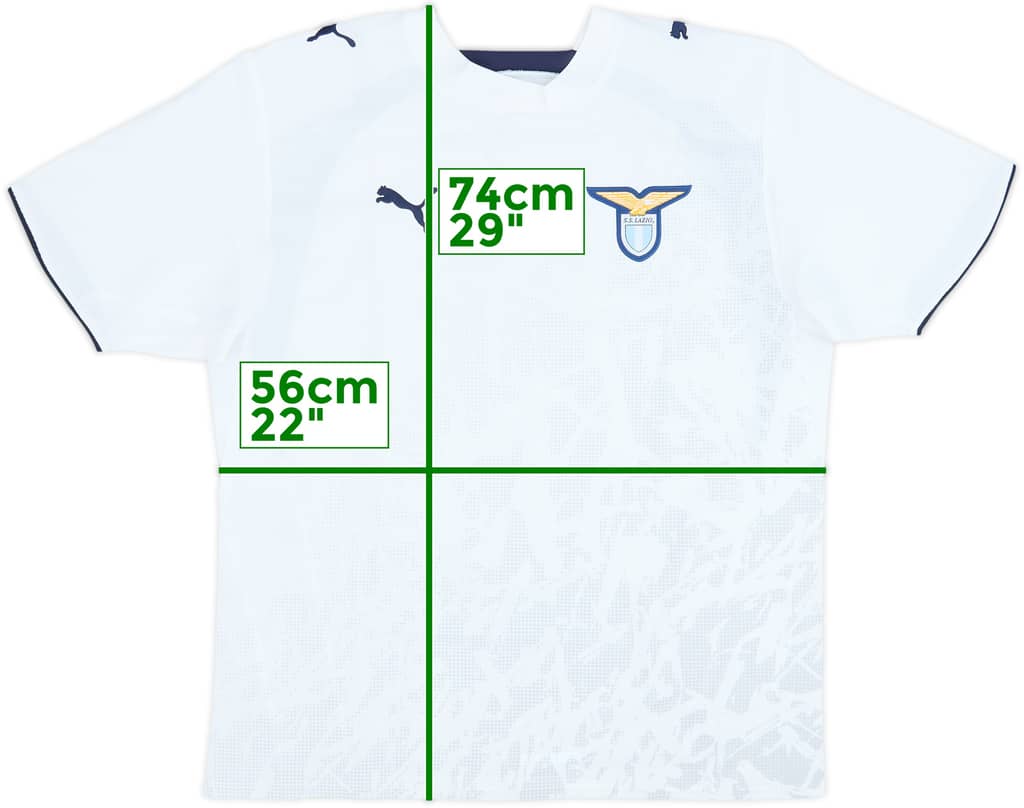 Camiseta de visitante de Lazio 2006-07 - 8/10 - (L)